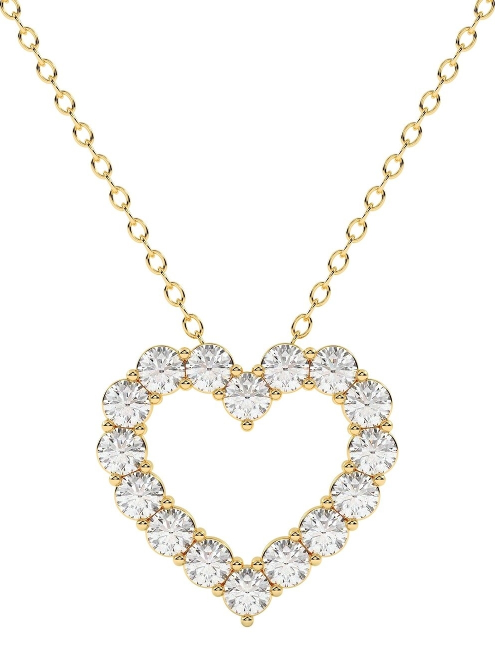 ❤️‍🔥14K 3.00 ct Diamond Necklace